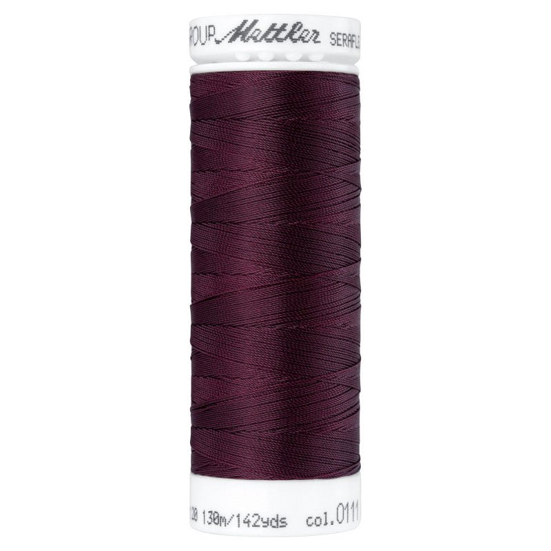 Seraflex fil à coudre élastique 7840 - Prune - 0111