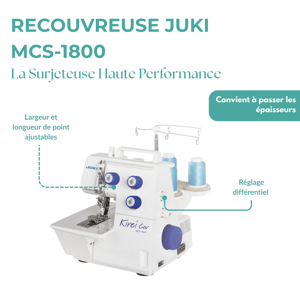 Recouvreuse JUKI MCS-1800