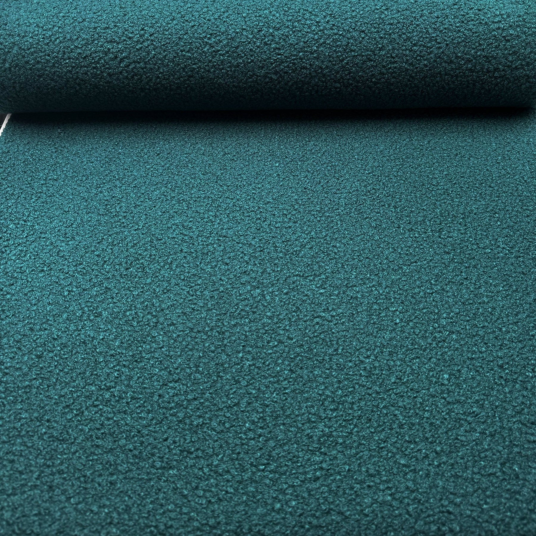 Tissu Bouclette Pétrole