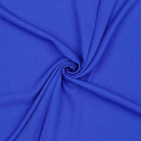 Tissu crêpe Bleu roi