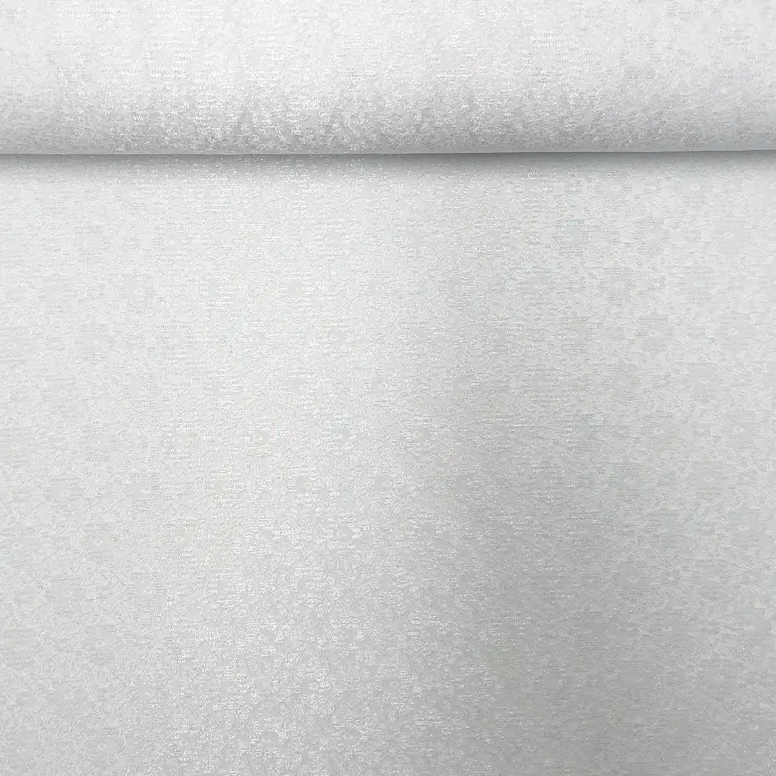 Tissu dentelle blanc