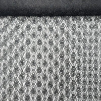 Tissu dentelle noir très doux