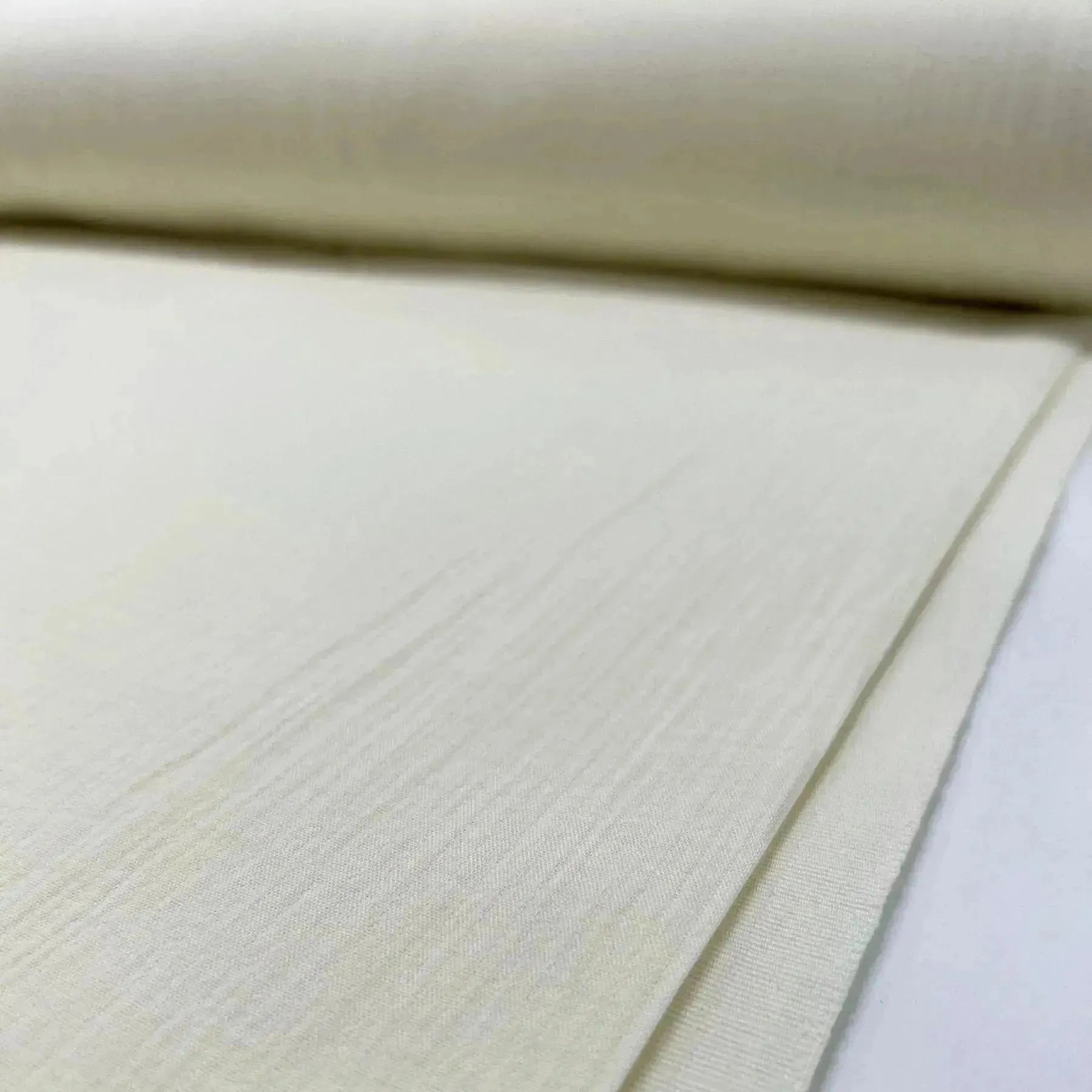 Tissu double gaze bio grande largeur écru
