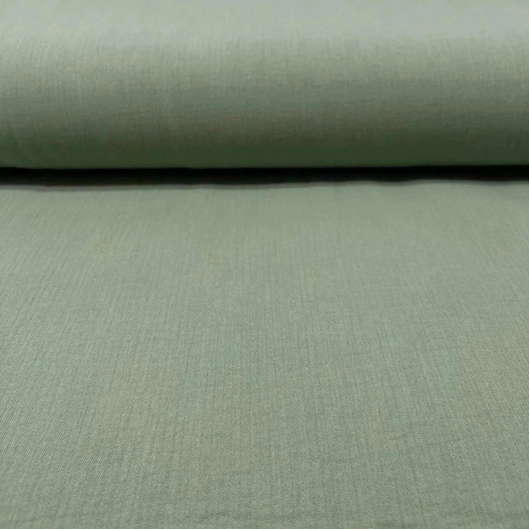 Tissu double gaze bio grande largeur menthe