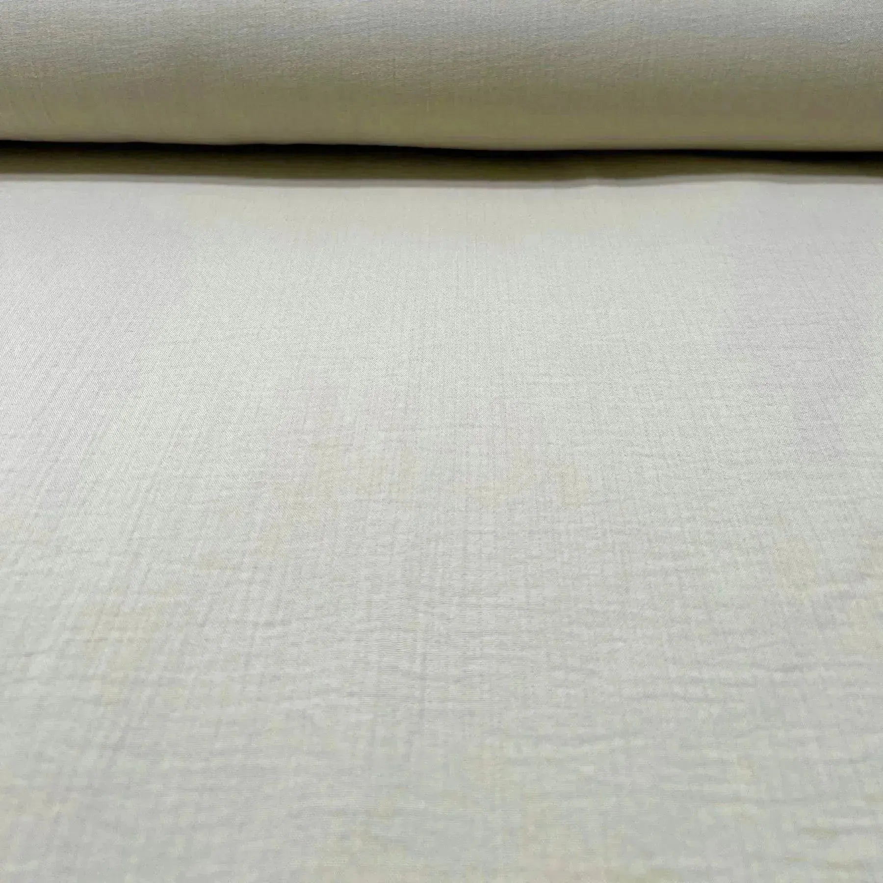 Tissu double gaze bio grande largeur sable