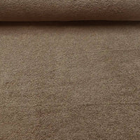 Tissu éponge marron