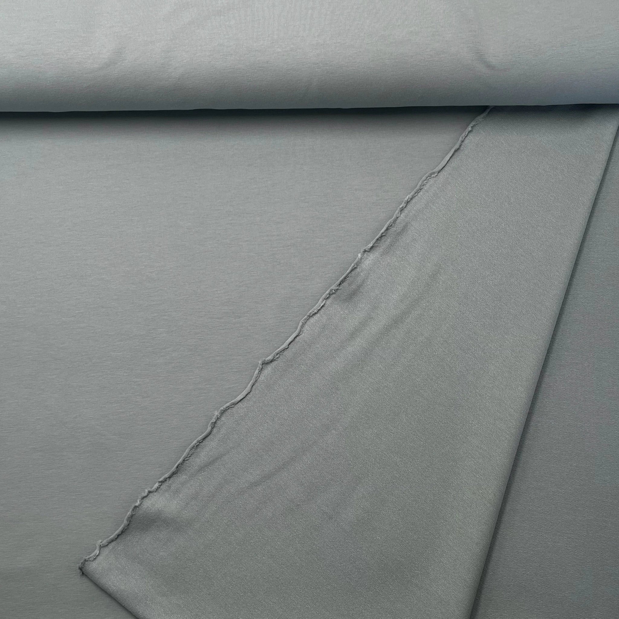 Tissu French Terry Bleu Clair