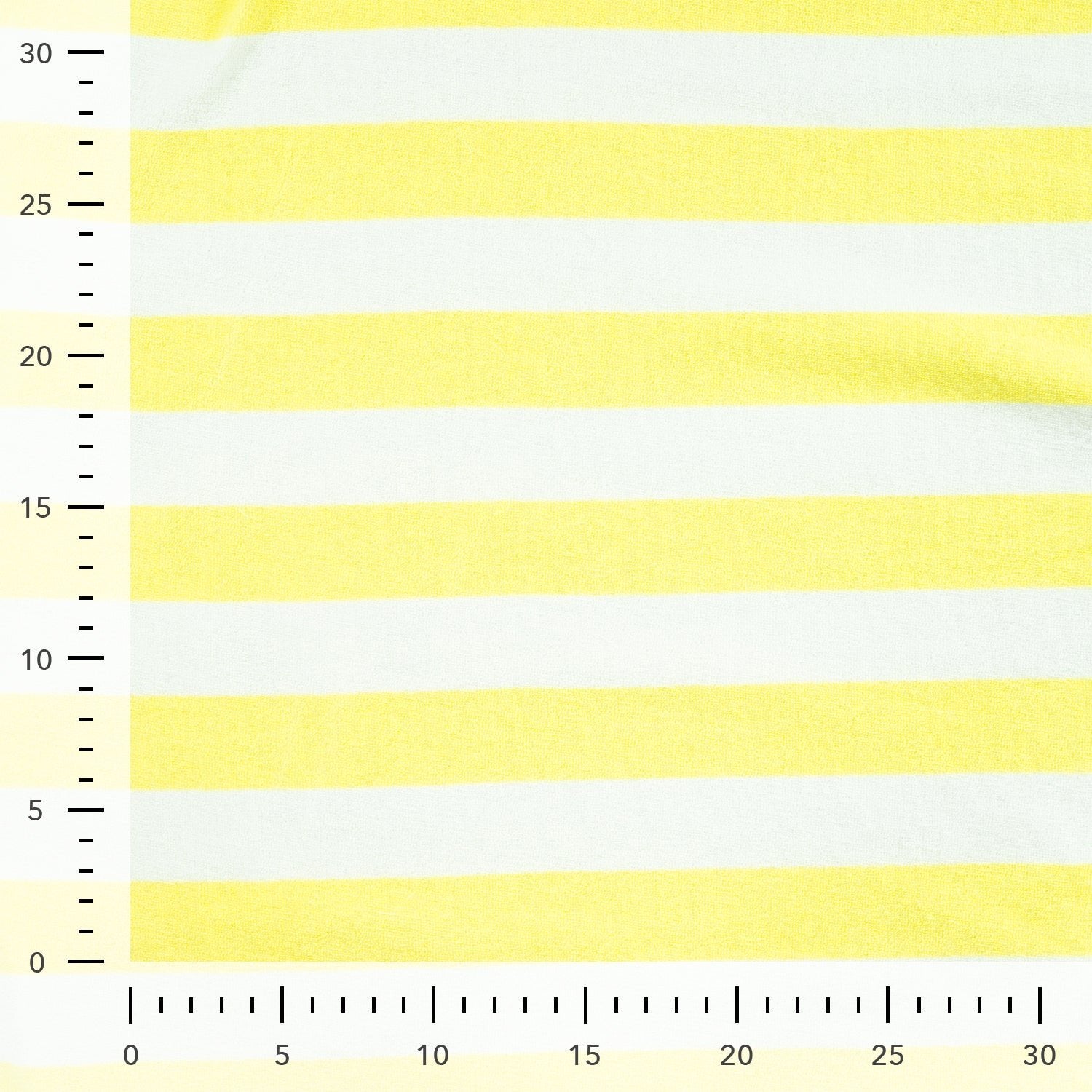 Tissu French Terry micro éponge ligné jaune