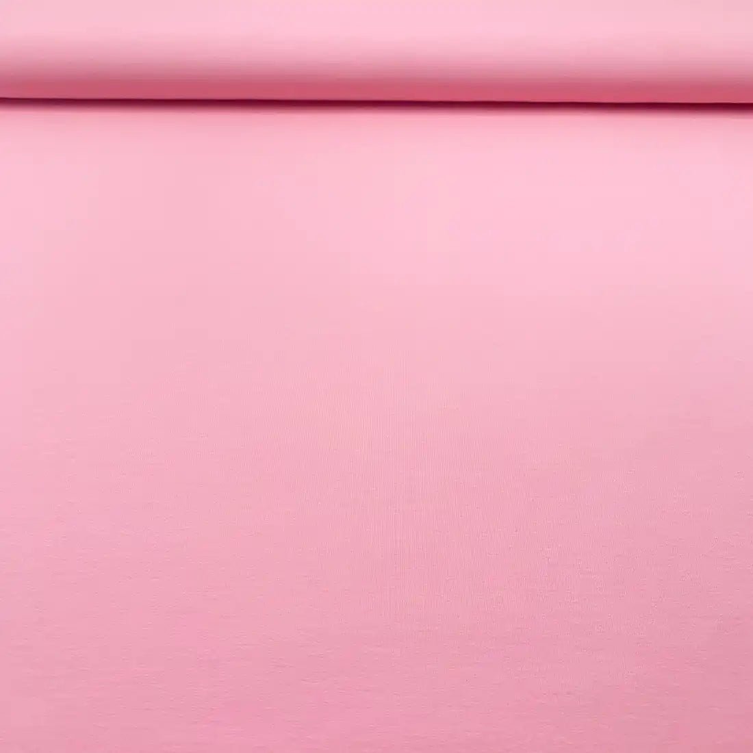 Tissu French Terry Rose Bonbon