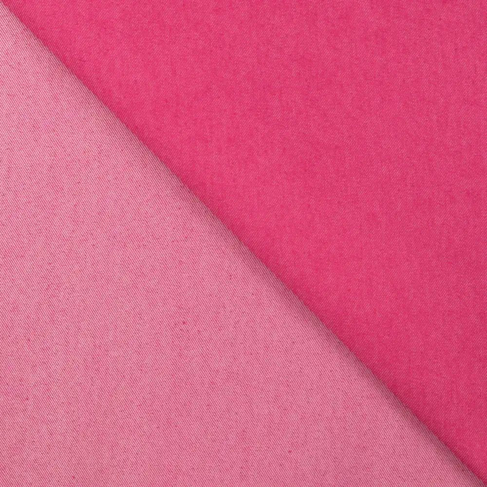 Tissu jean stretch fuchsia