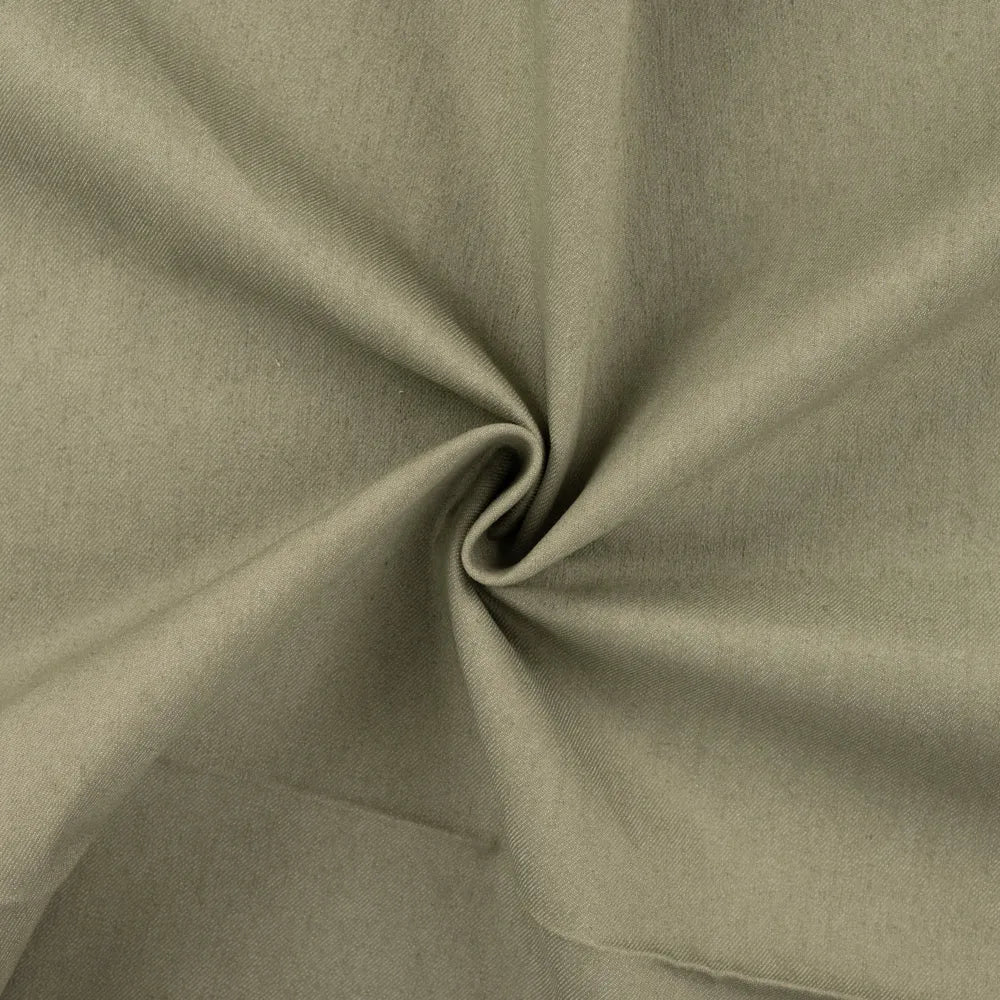 Tissu jean stretch kaki