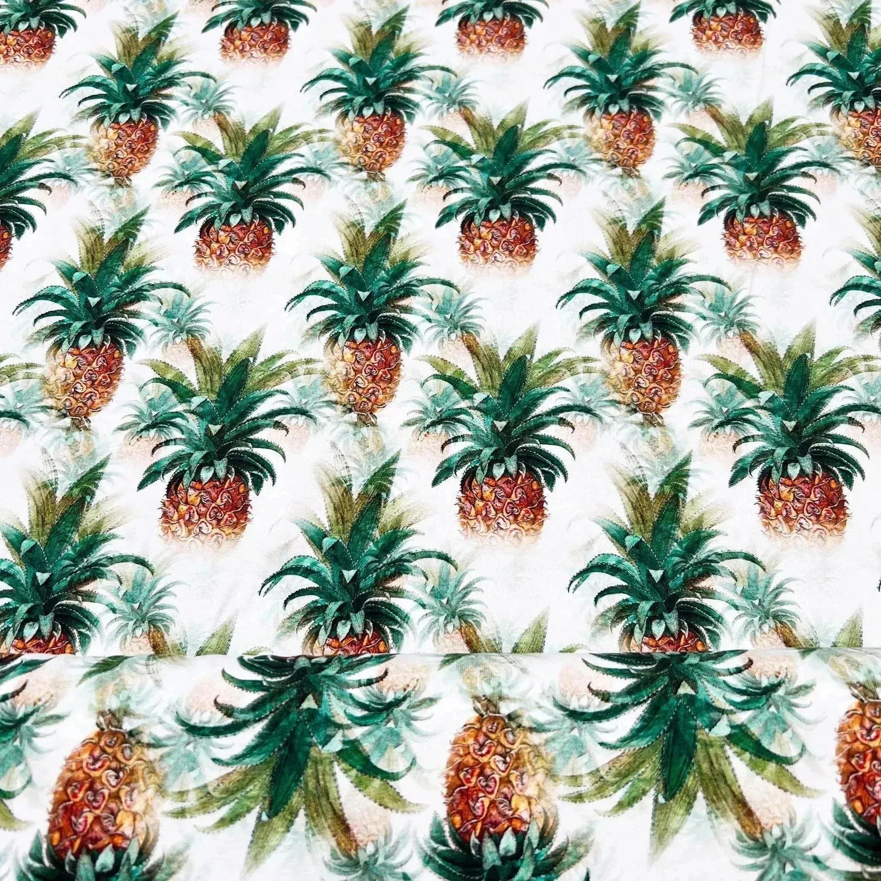 Tissu Jersey ananas