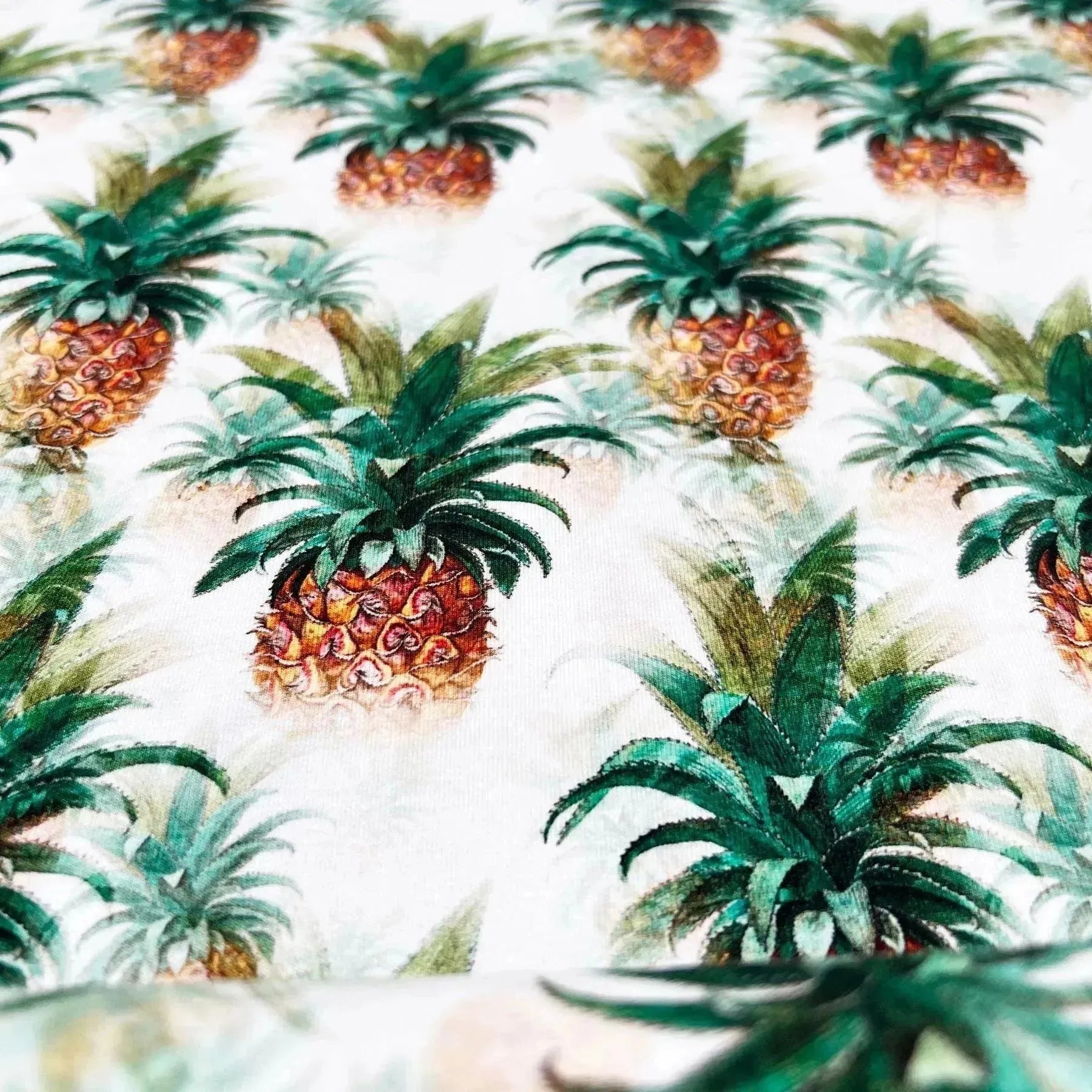 Tissu Jersey ananas