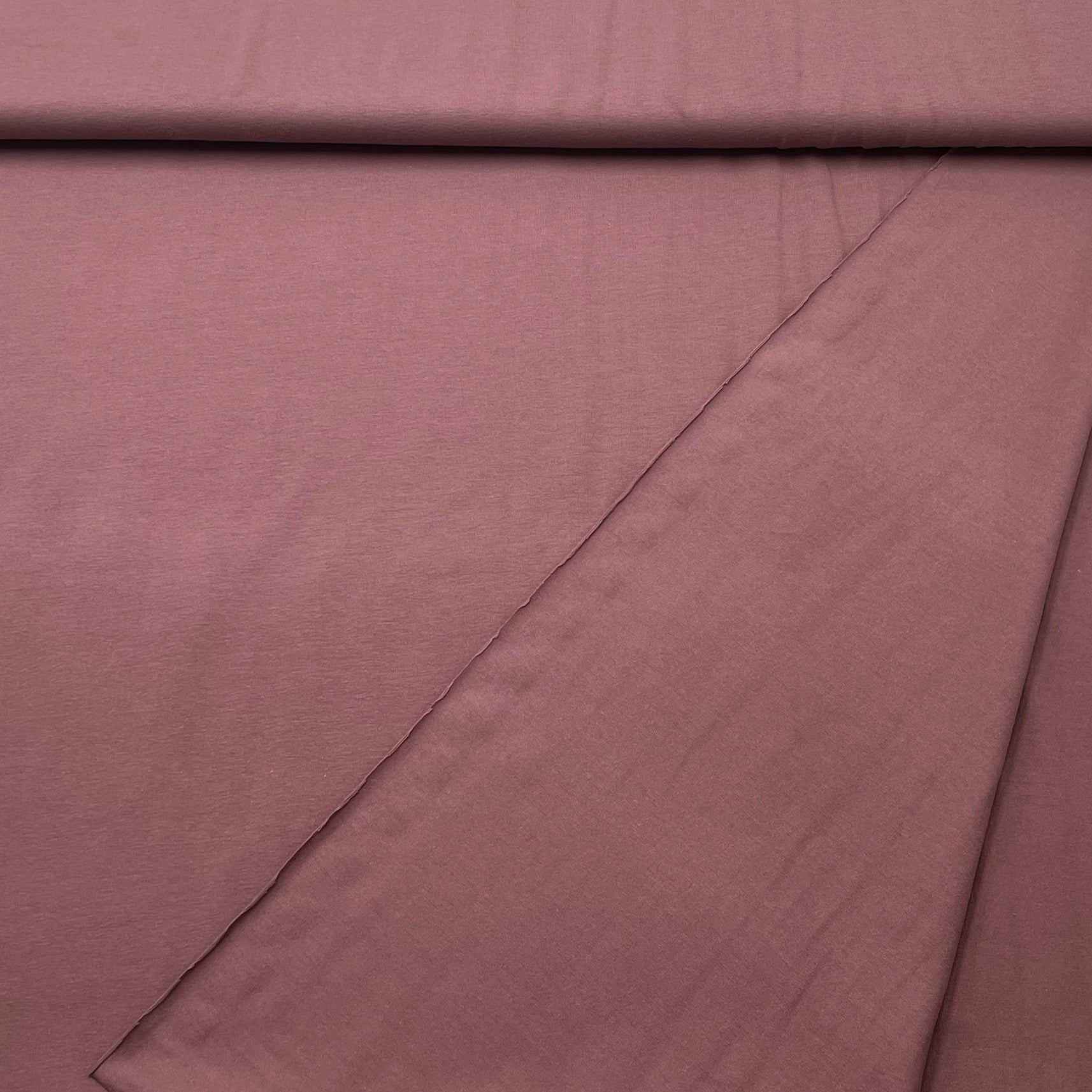 Tissu Jersey Coton Mauve