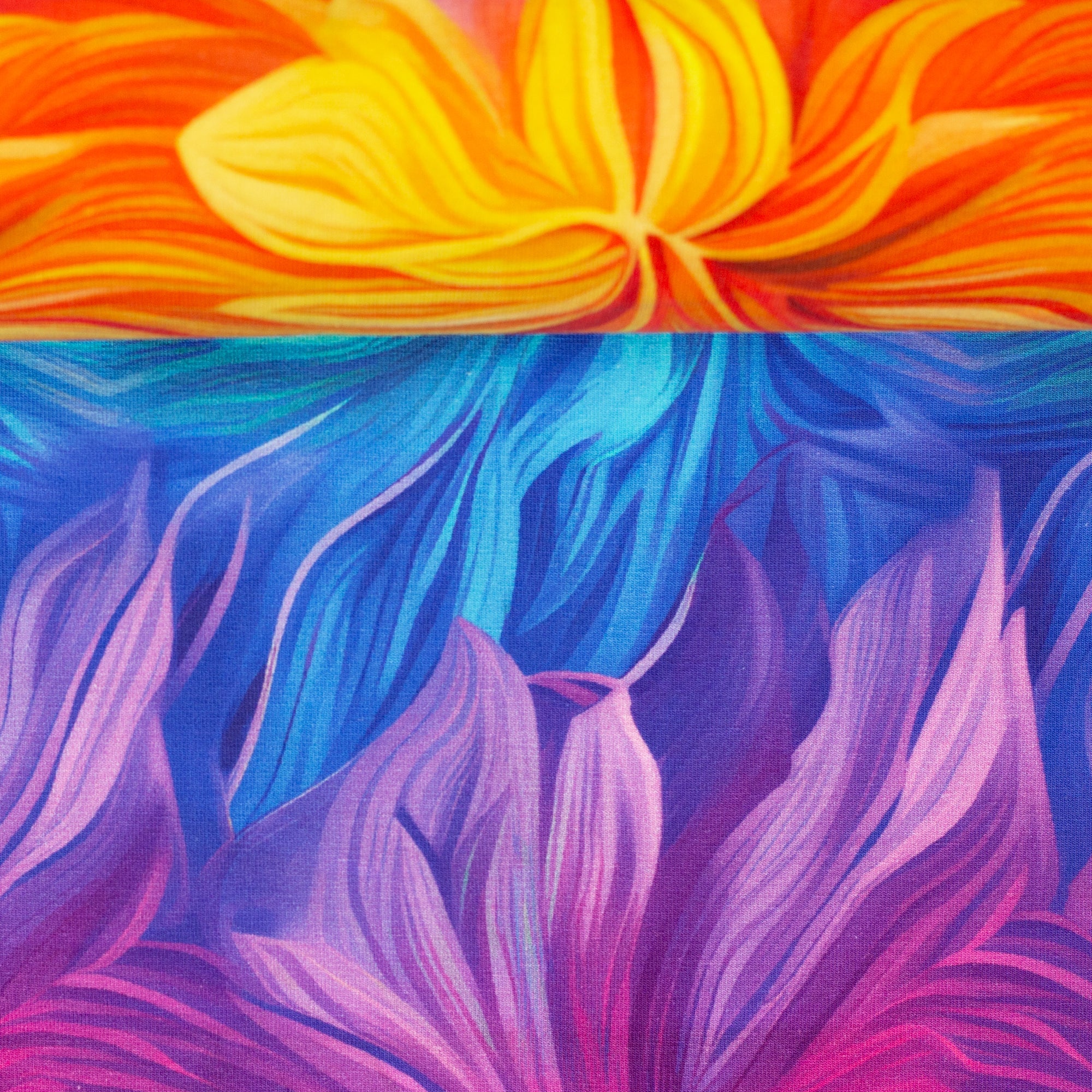 Tissu Jersey de Coton Artistique