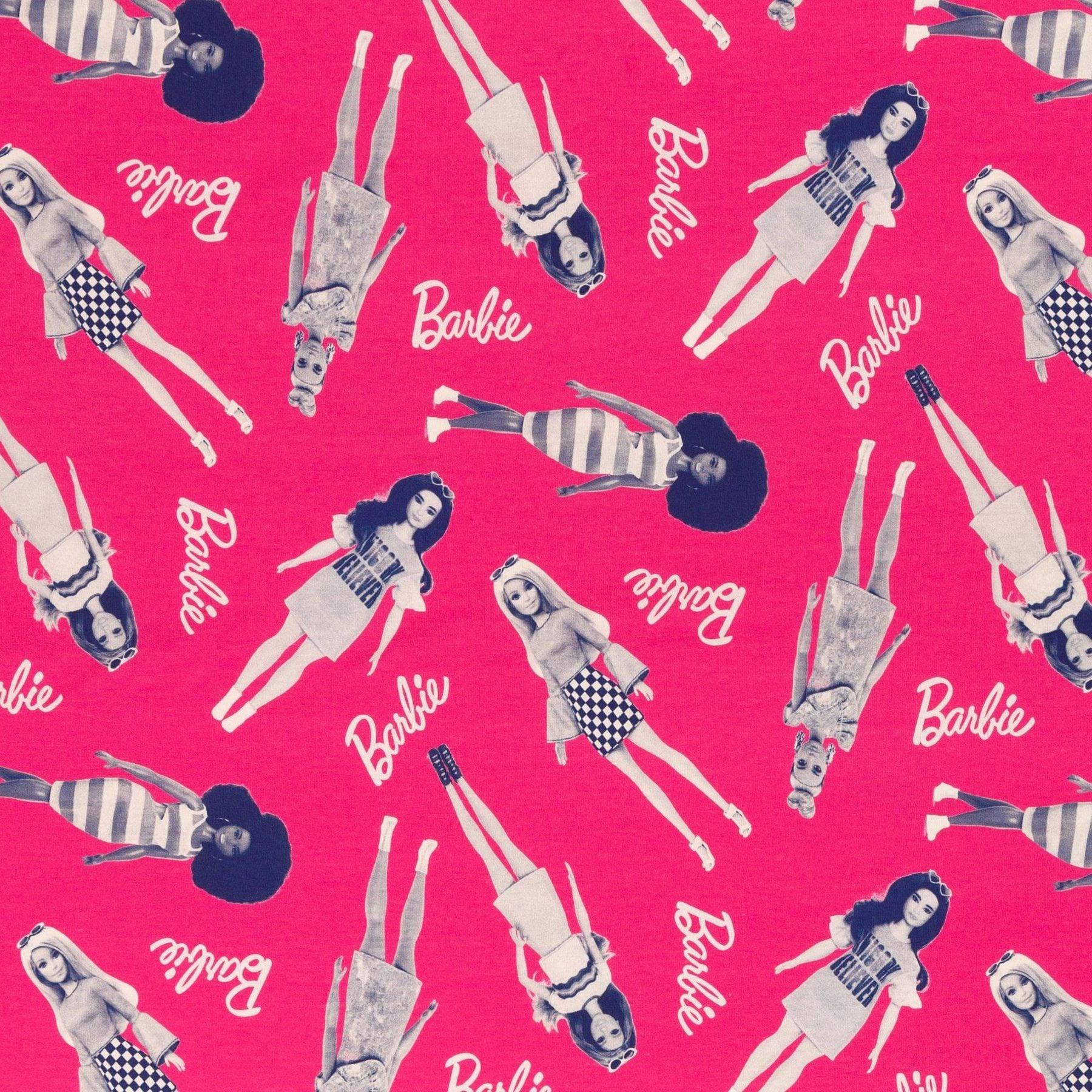 Barbie Theme Fabrics  Dazzling Patterns for Your Creations