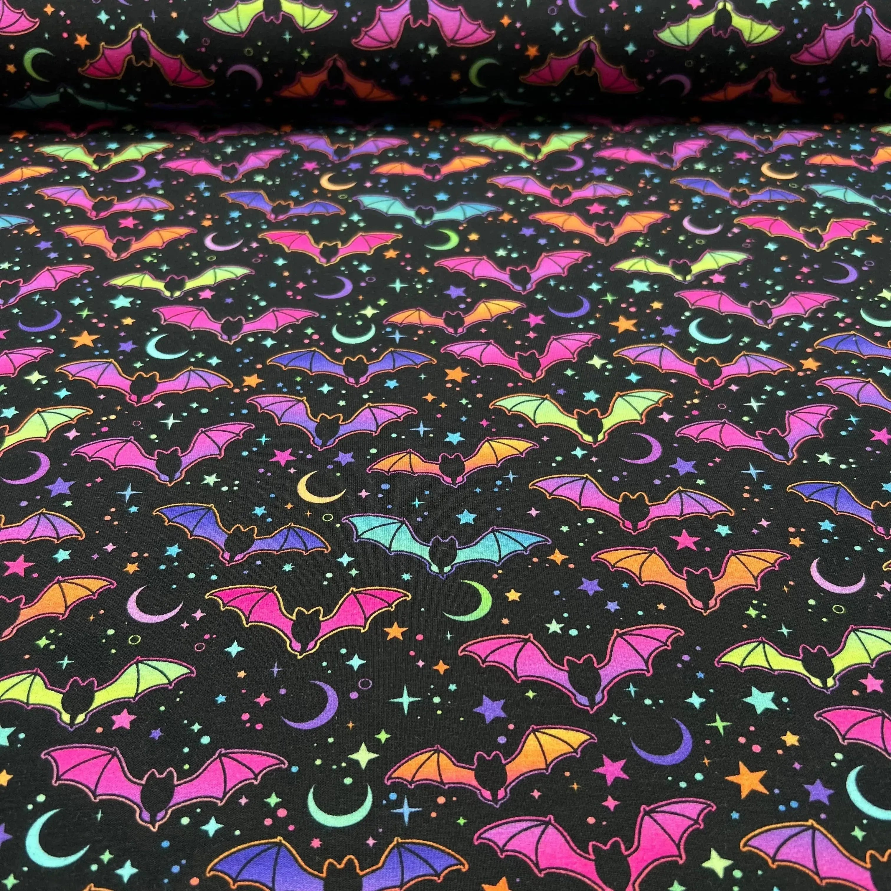 Tissu jersey de coton chauve-souris