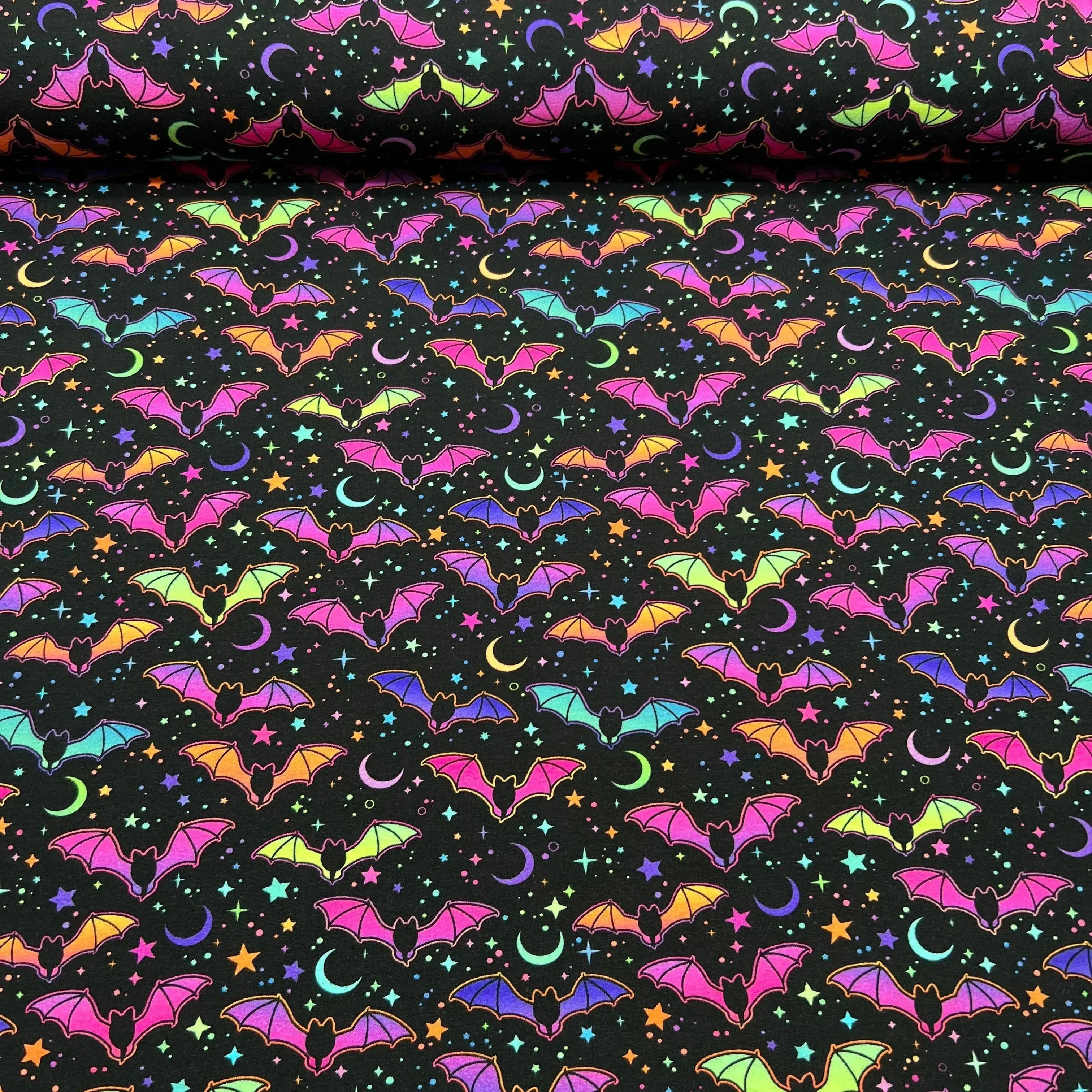 Tissu jersey de coton chauve-souris
