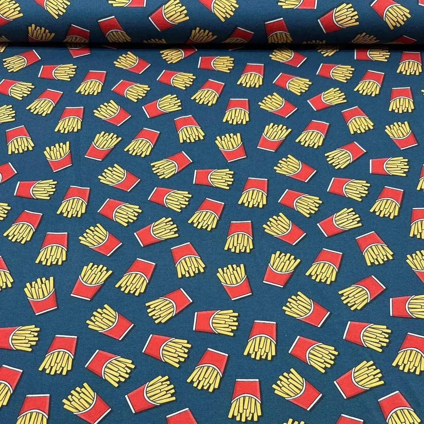 Tissu jersey de coton frite