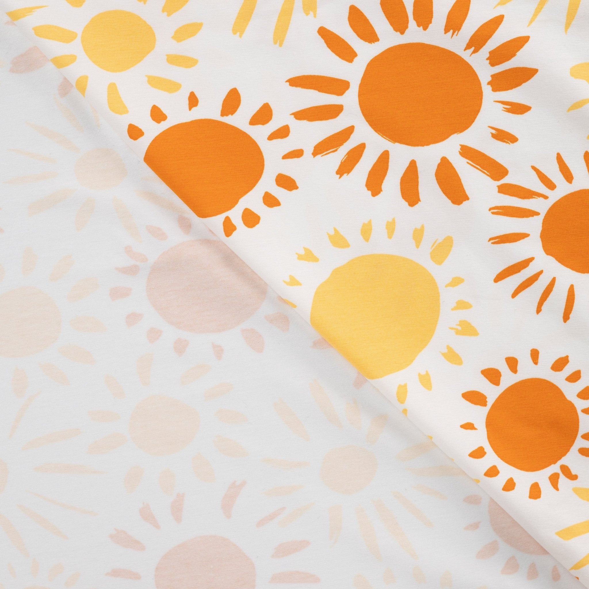 Tissu Jersey de Coton Soleil