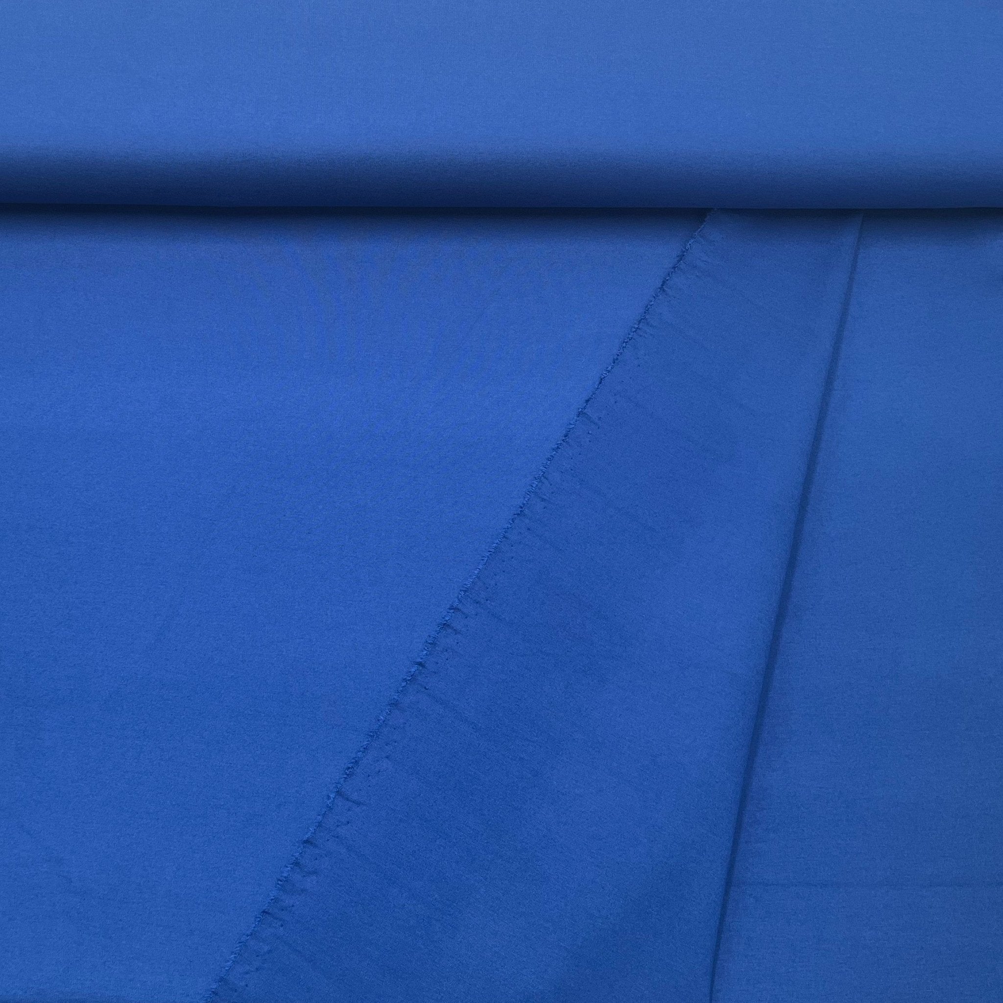 Tissu Jersey de Punto bleu roi