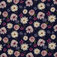 Tissu Jersey French Terry violette