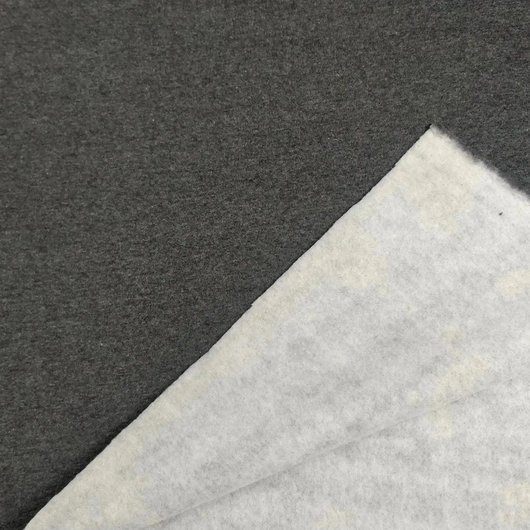 Tissu jogging gris
