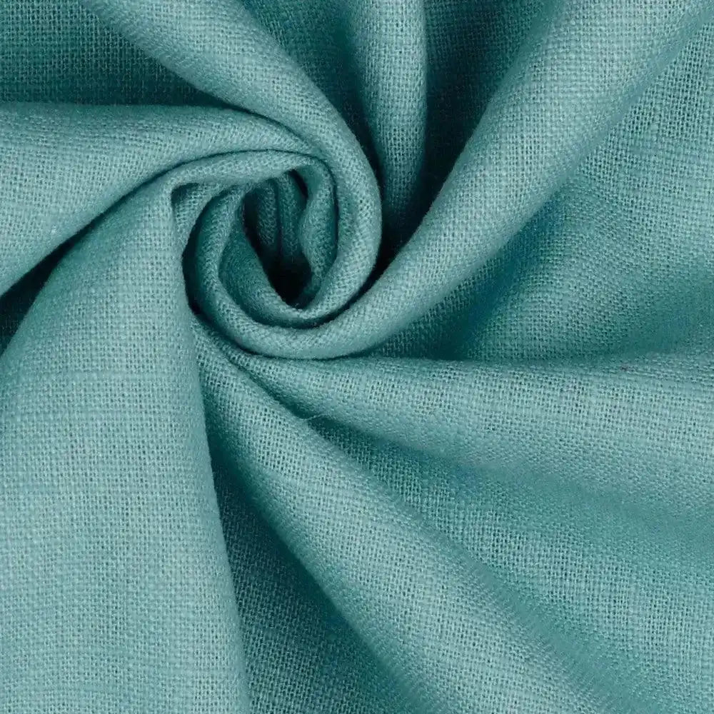 Tissu Lin bleu clair