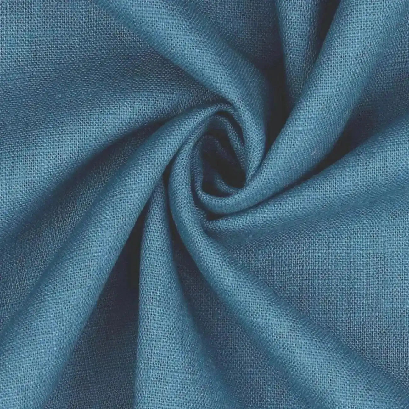 Tissu Lin bleu jeans