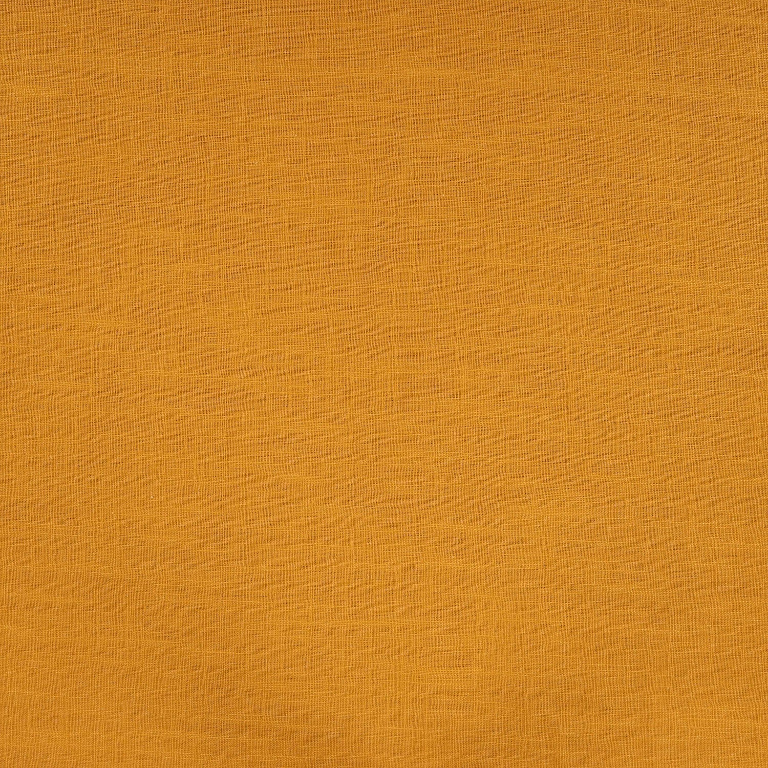 Tissu lin uni curry