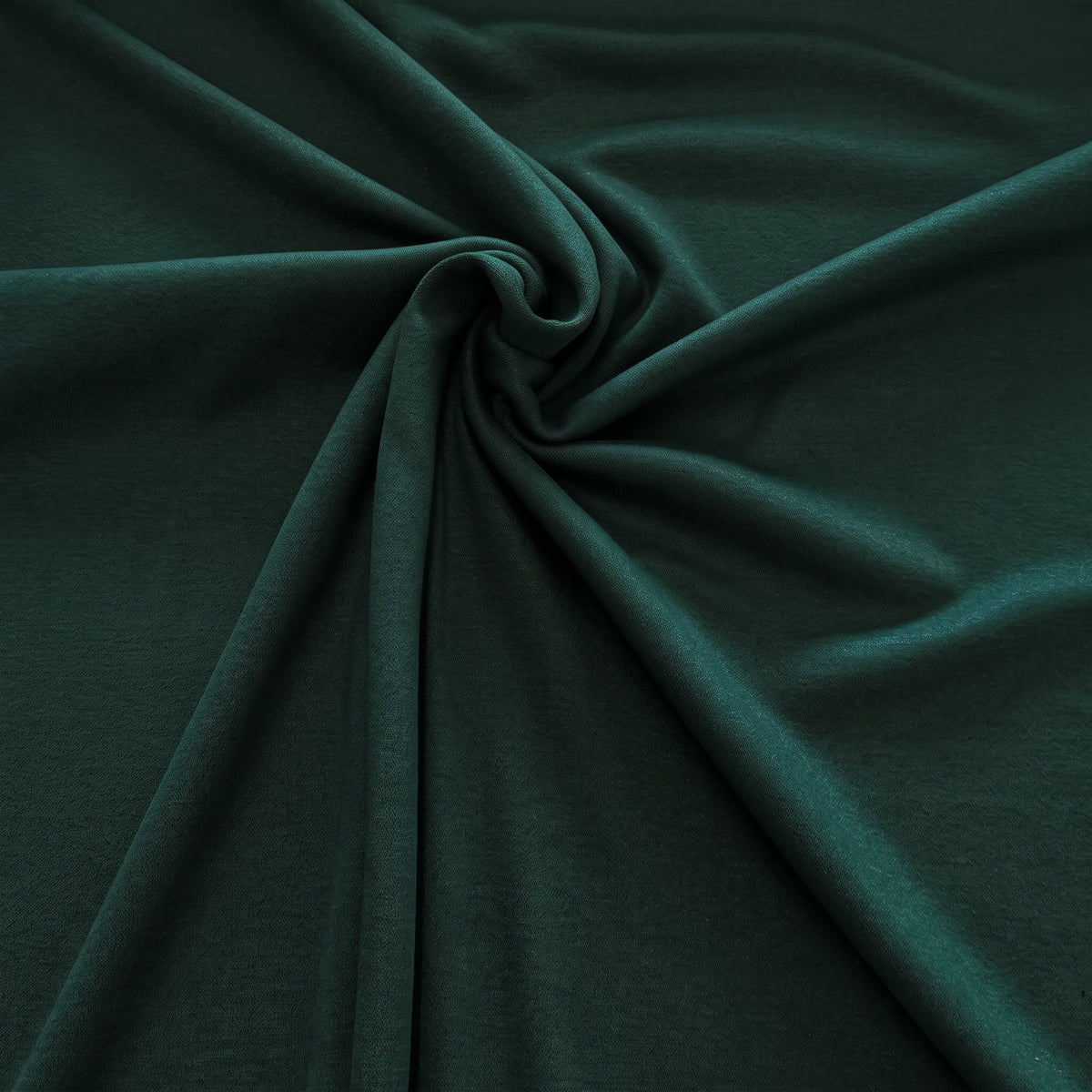 Tissu maille tricot vert bouteille