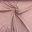 Tissu maille tricot vieux rose chiné