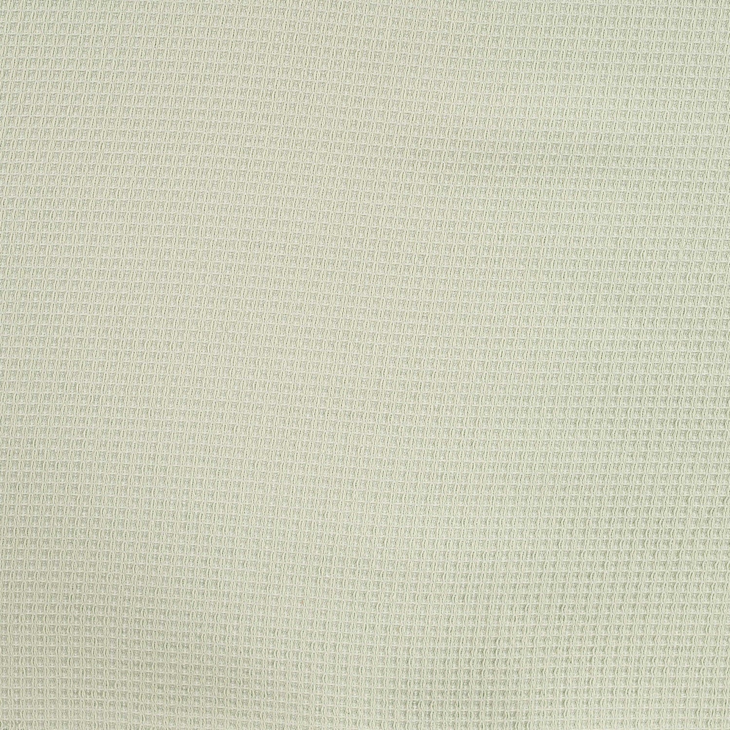 Tissu nid d’abeille doublé d’éponge vert menthe