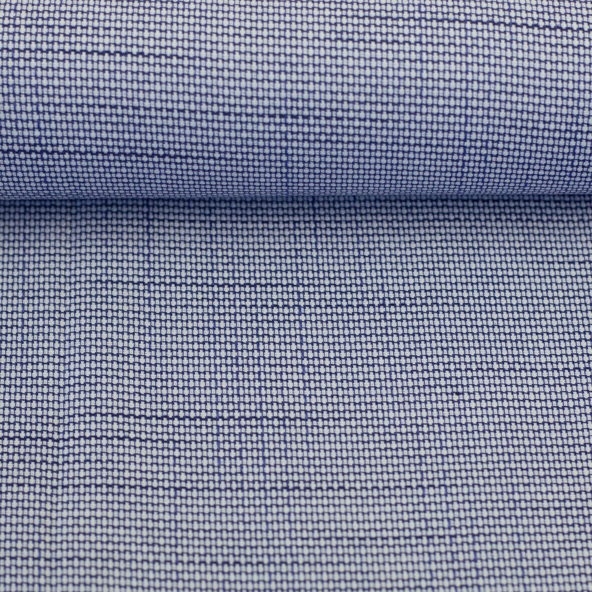 Tissu pin point oxford bleu foncé