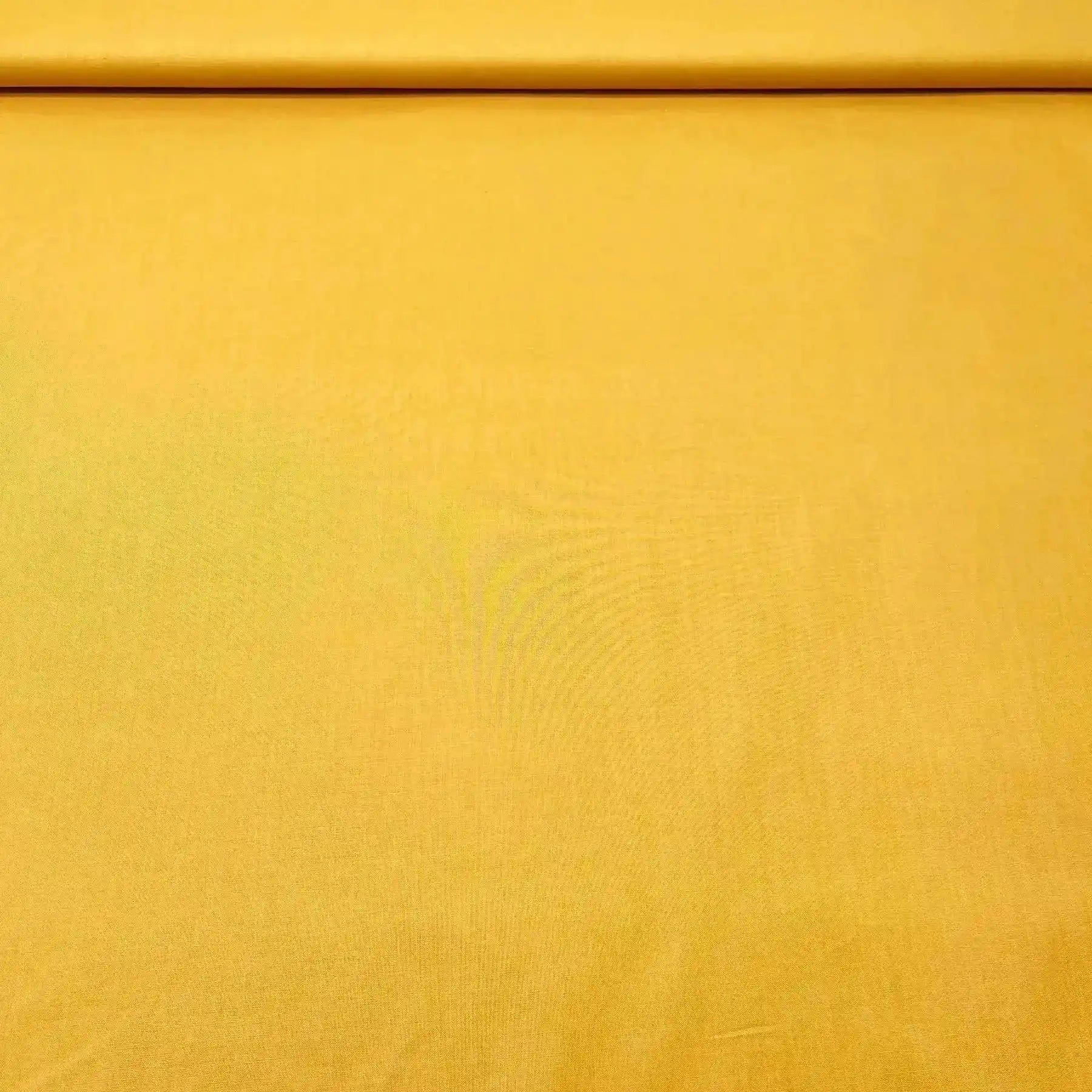 Tissu popeline de coton bio ocre