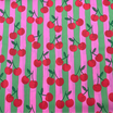 tissu-popeline-ligné-cerise