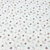 Tissu Popeline de coton pomme de pain