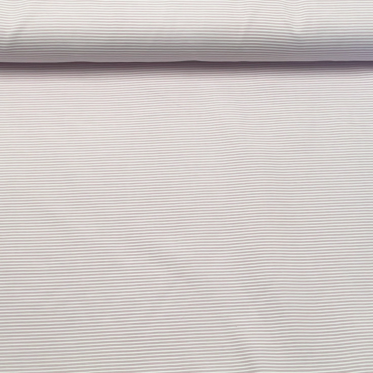 Tissu Popeline Stucturée rayures rose
