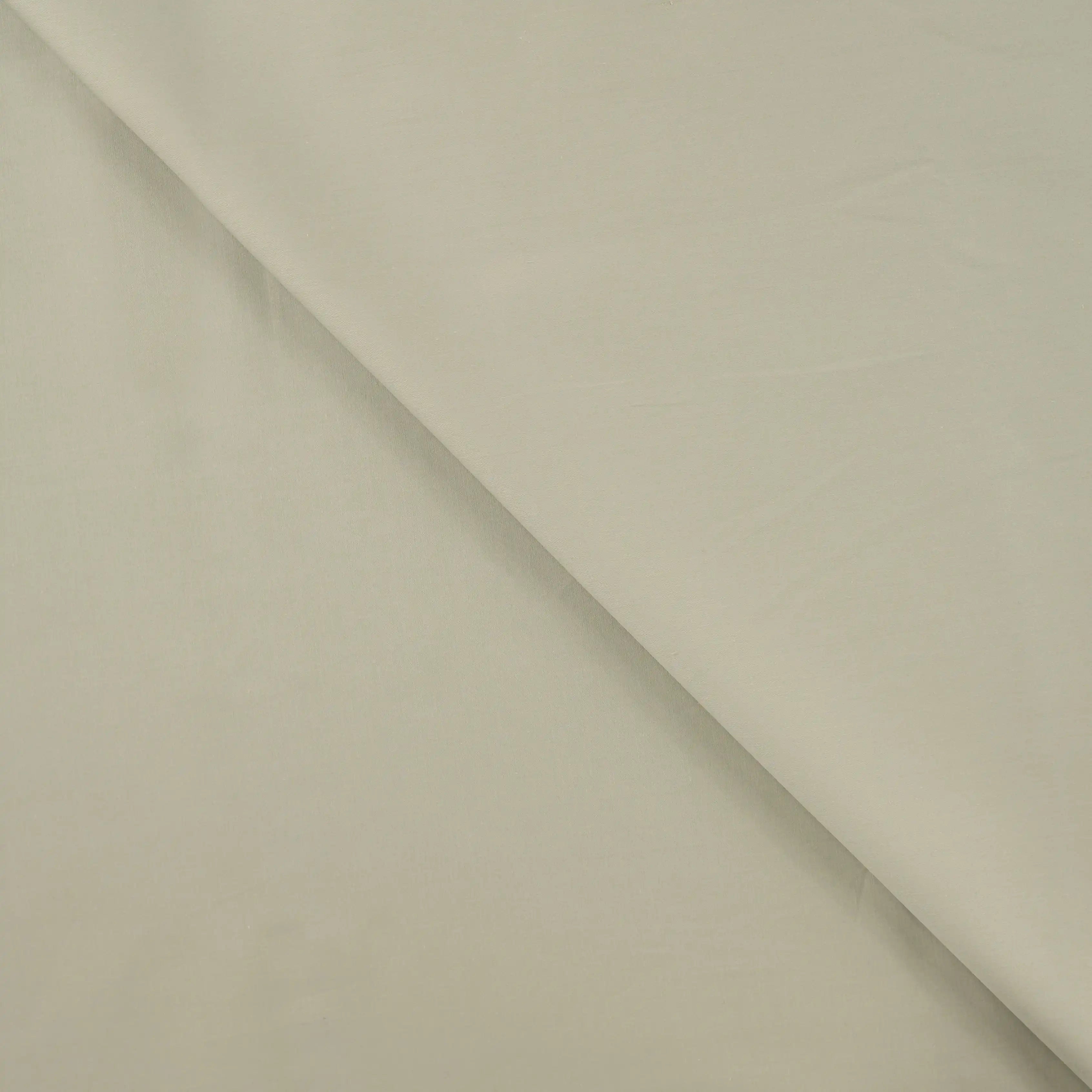 Tissu Satin de Coton beige clair