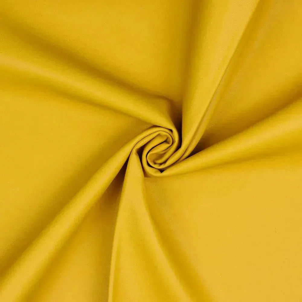 Tissu Simili Cuir Ocre