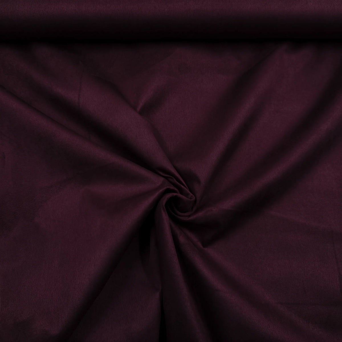 Tissu suédine stretch bordeaux