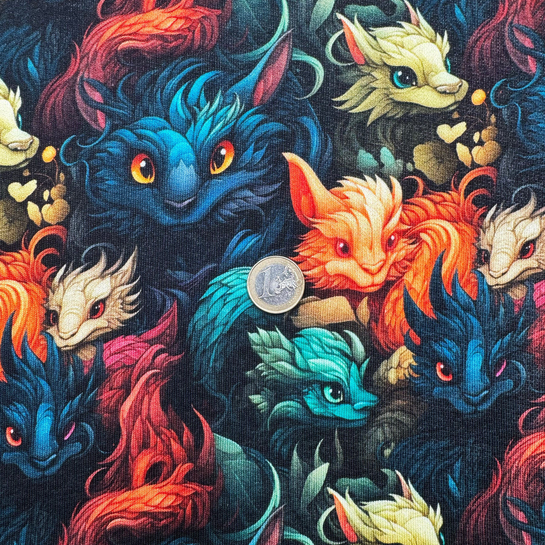 Tissu Sweat Dragon