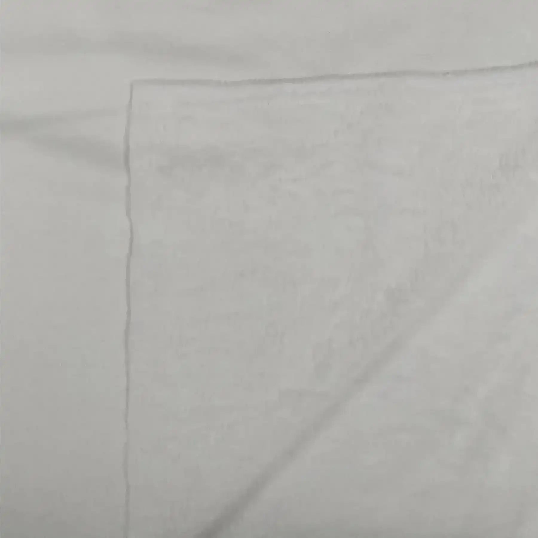 Tissu Jersey doublé avec du Minky Blanc Ecru