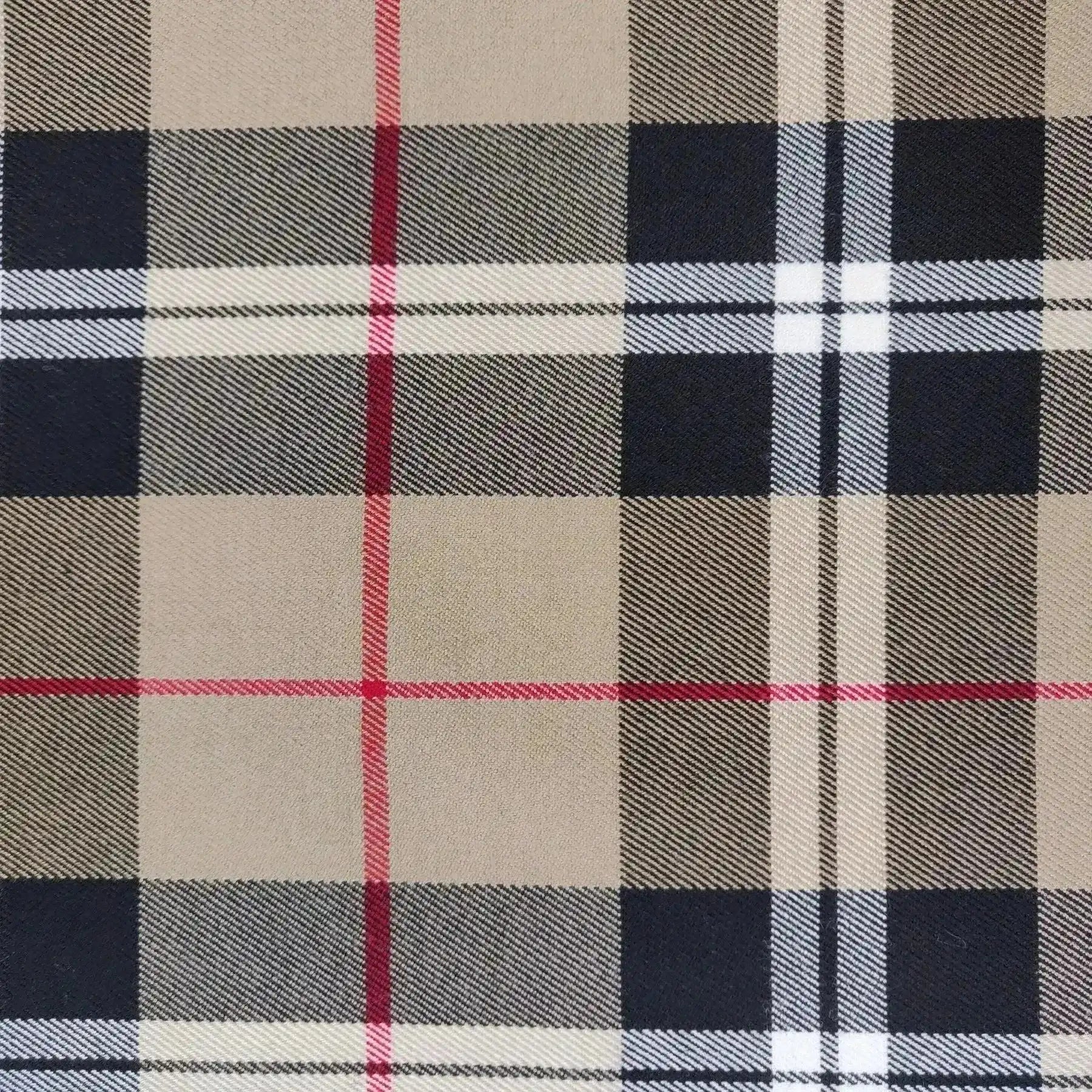 Tissu tartan style Burberry