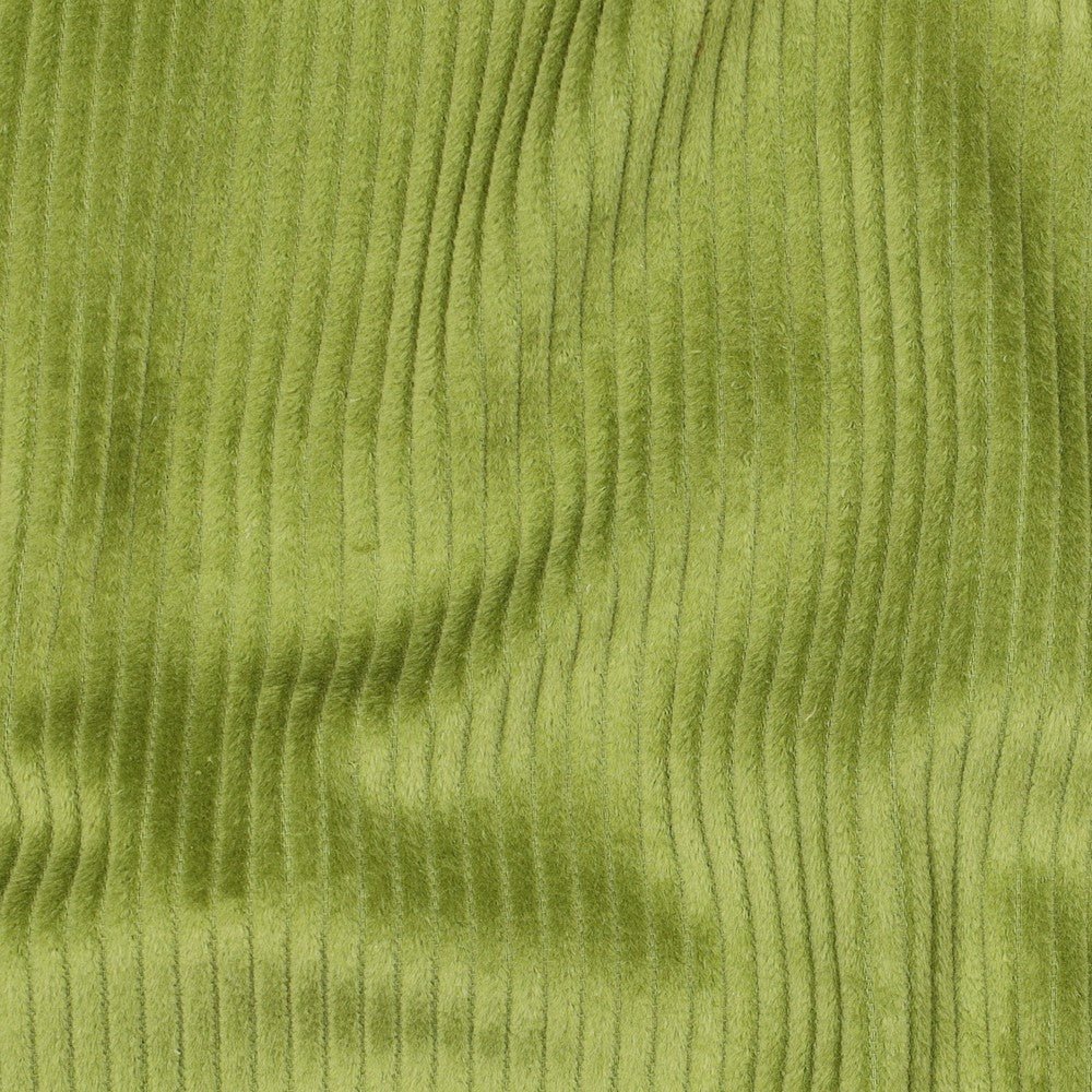 Tissu Velours Uni vert pomme