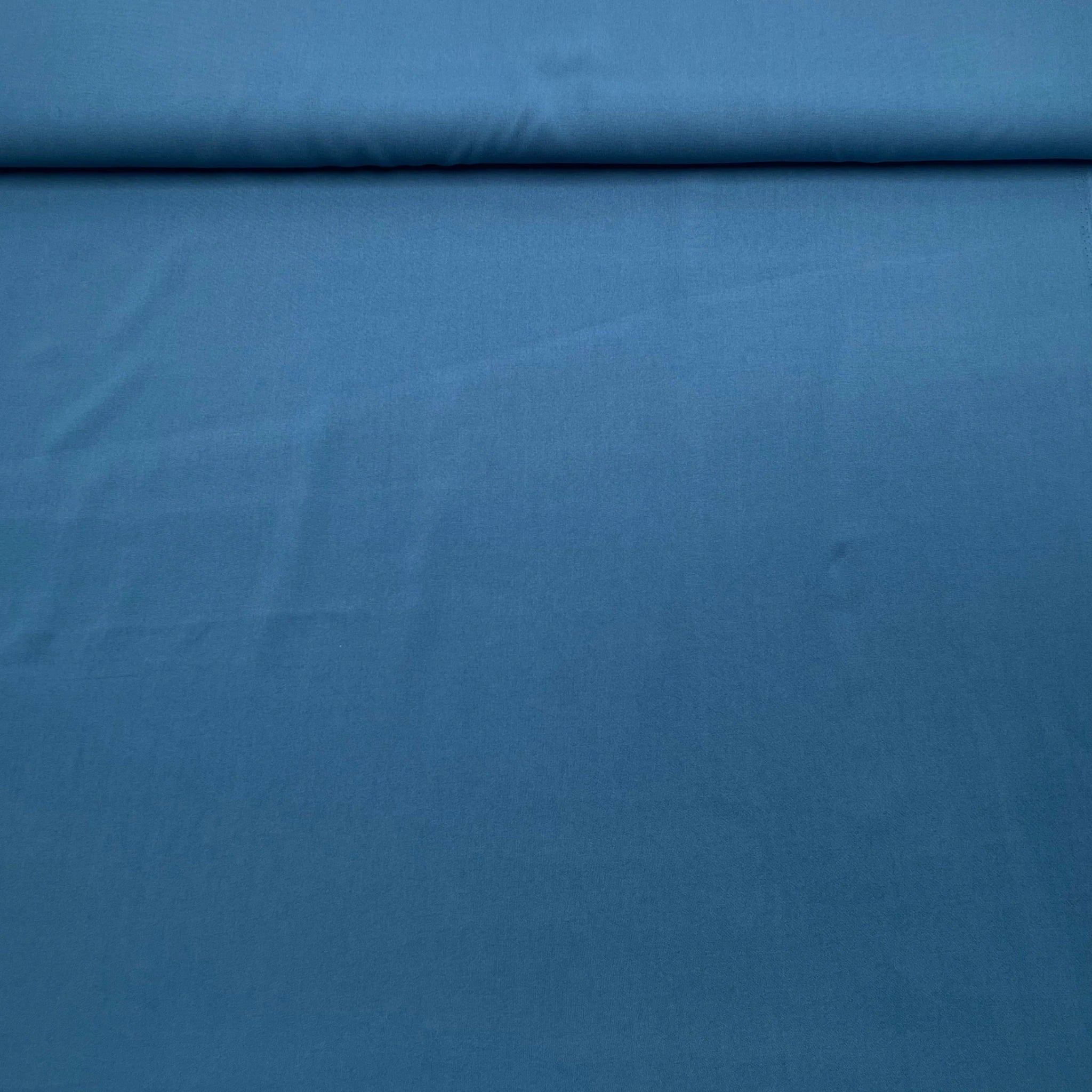 Tissu viscose bleu jeans