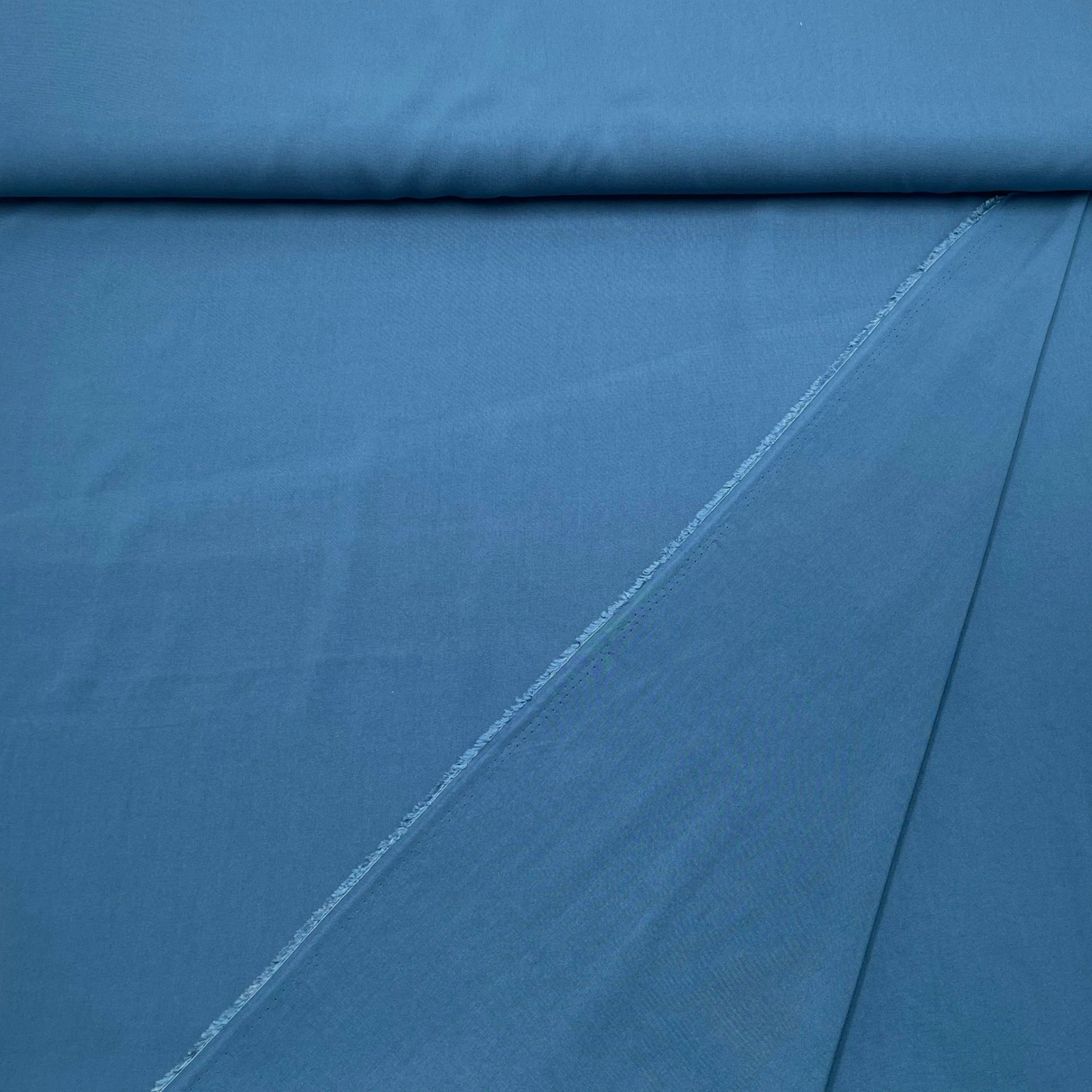 Tissu viscose bleu jeans