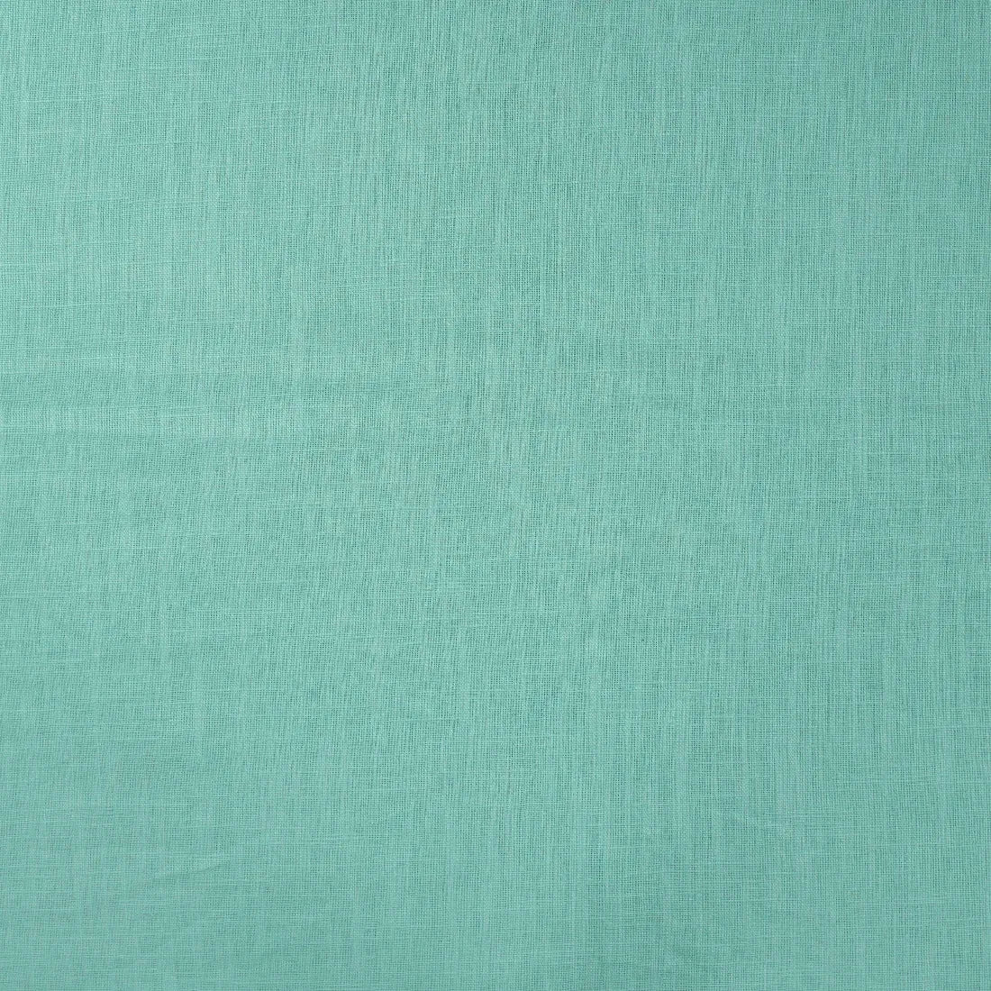 Turquoise linnen stof