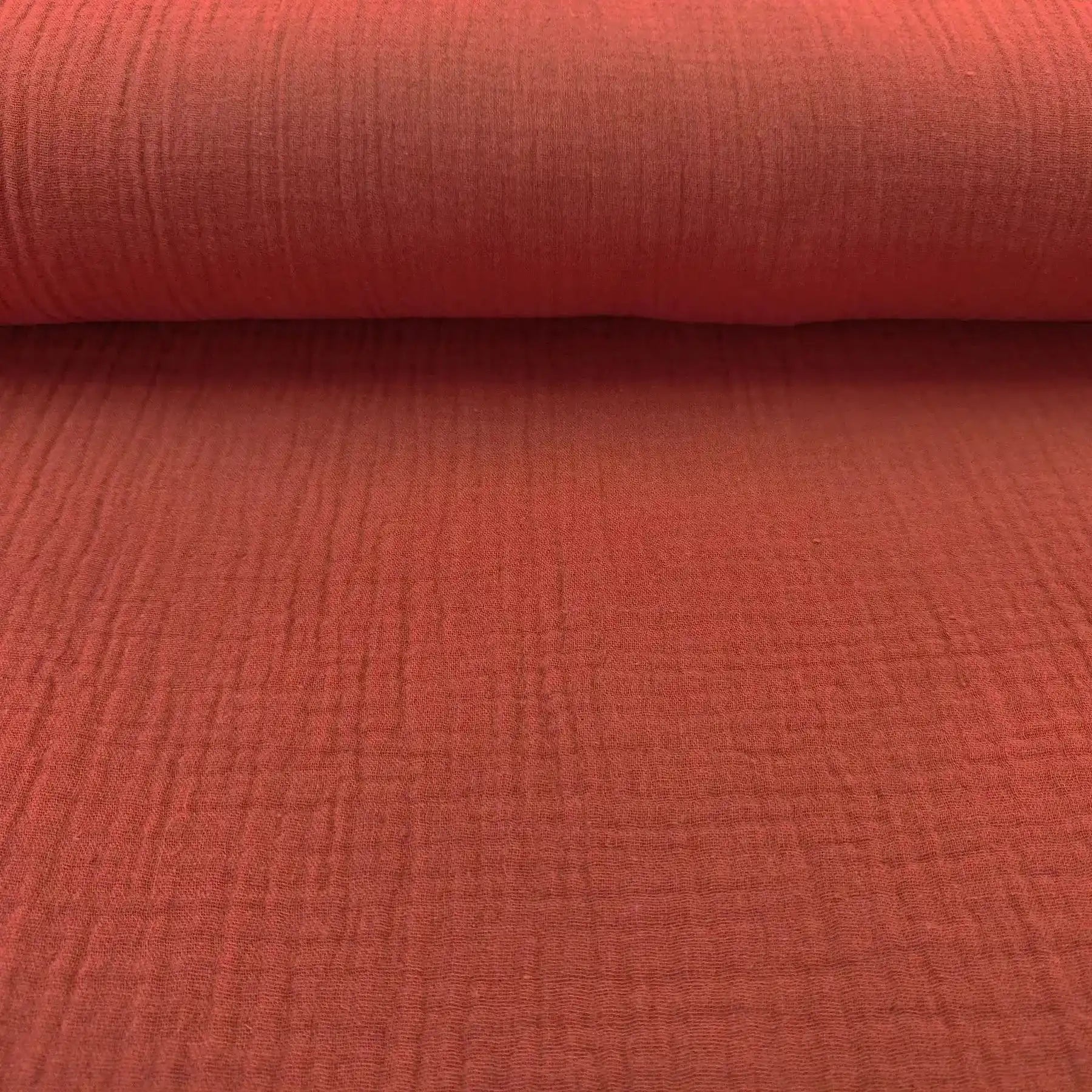 Tissus double gaze bio terre