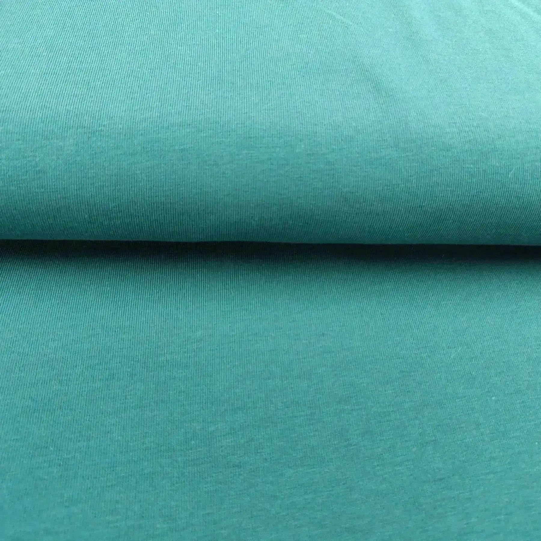 Tissus jersey bio gots turquoise